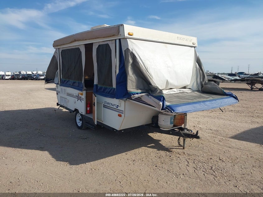 1998 STARCRAFT 13' POPUP TRAILER auction photo 1