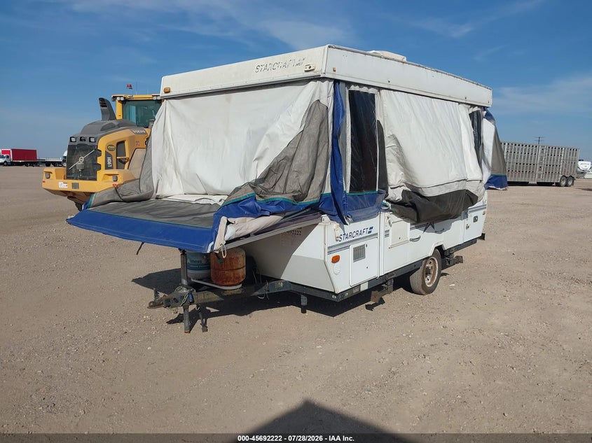 1998 STARCRAFT 13' POPUP TRAILER auction photo 2