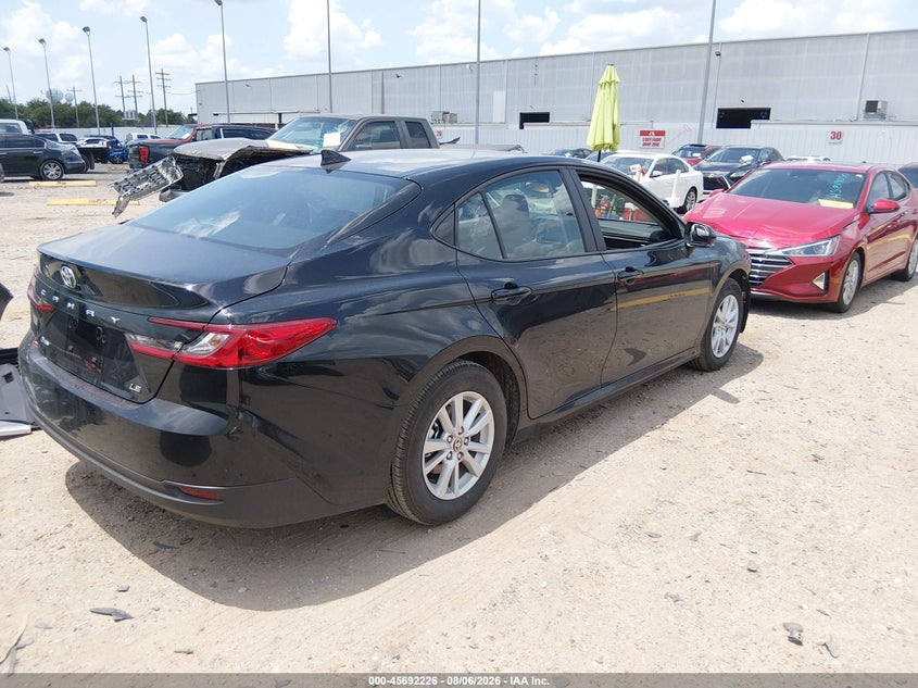 Vin: 4t1daack3tu770400, lot: 46190854, toyota camry le 20264