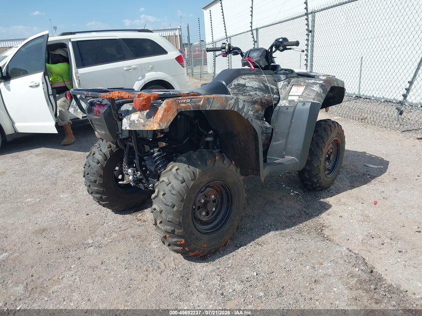 2025 Honda Trx420 Fa VIN: 1HFTE4746SJ100296 Lot: 45692237