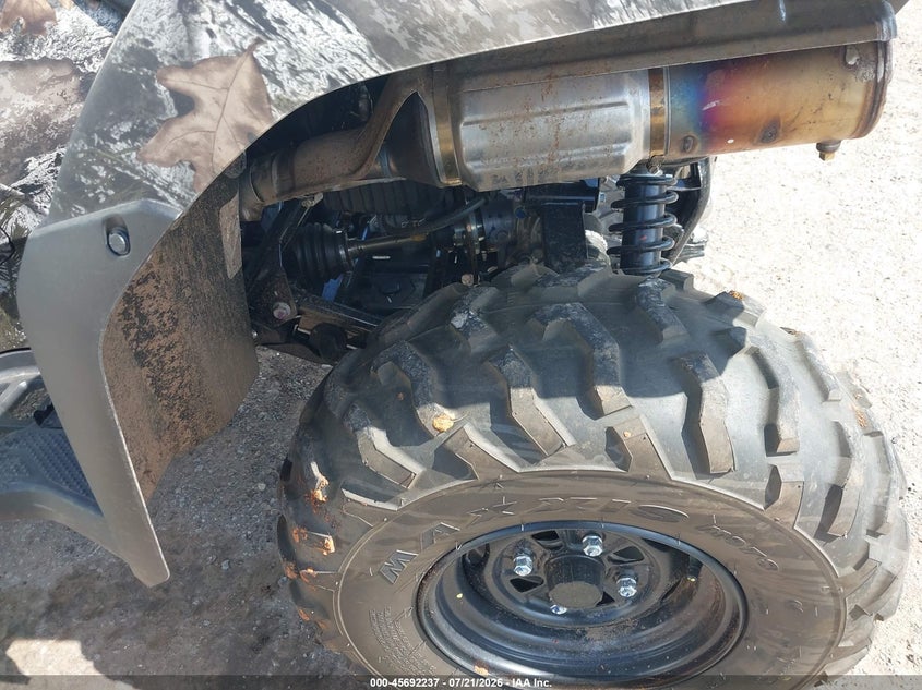2025 Honda Trx420 Fa VIN: 1HFTE4746SJ100296 Lot: 45692237