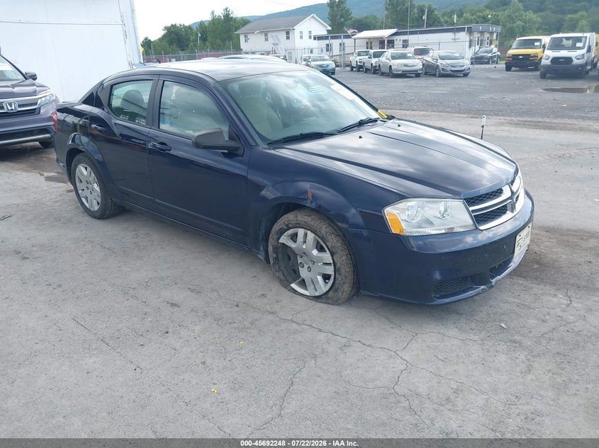 Vin: 1c3cdzag8cn309356, lot: 46190876, dodge avenger se 2012 img_1