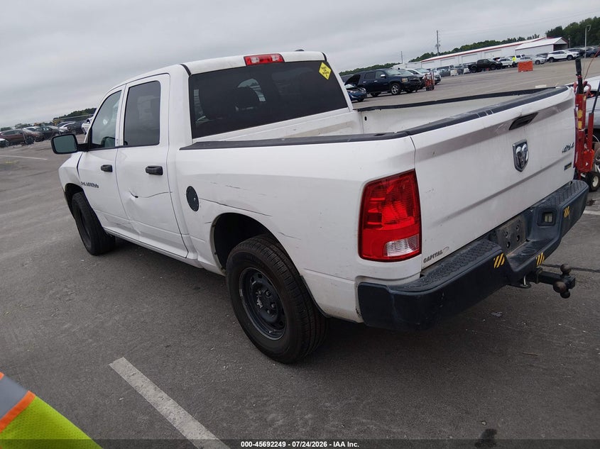 Vin: 1c6rd7kp9cs319265, lot: 46190877, ram 1500 st 20123