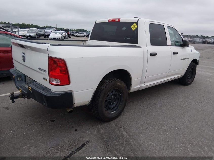 Vin: 1c6rd7kp9cs319265, lot: 46190877, ram 1500 st 20124