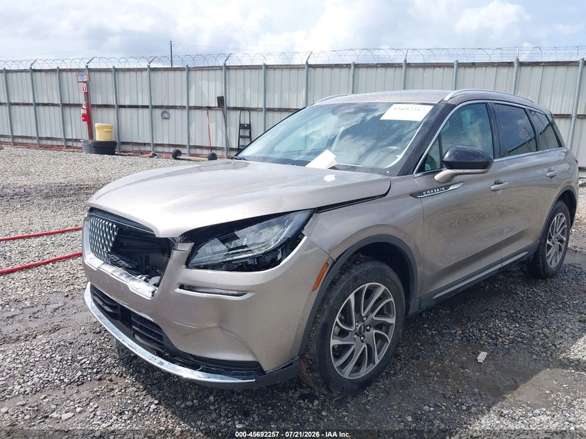 2021 Lincoln Corsair Standard VIN: 5LMCJ1C93MUL08989 Lot: 45692257