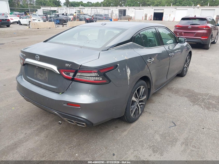 Vin: 1n4aa6cv6lc371510, lot: 46190921, nissan maxima sv xtronic cvt 20204