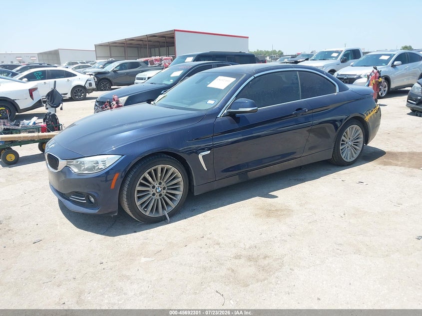 Vin: wba3v7c56fp772837, lot: 46190929, bmw 428i 20152