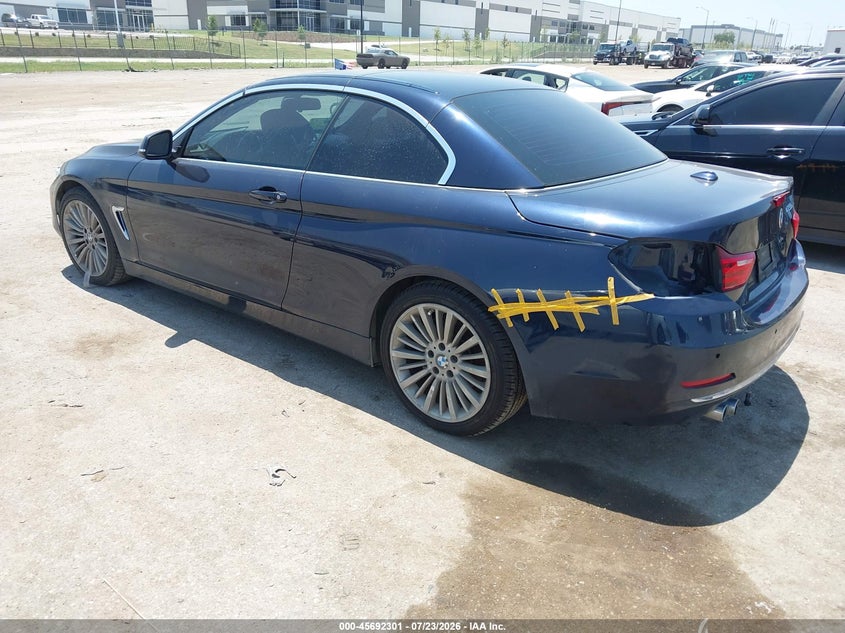 Vin: wba3v7c56fp772837, lot: 46190929, bmw 428i 20153