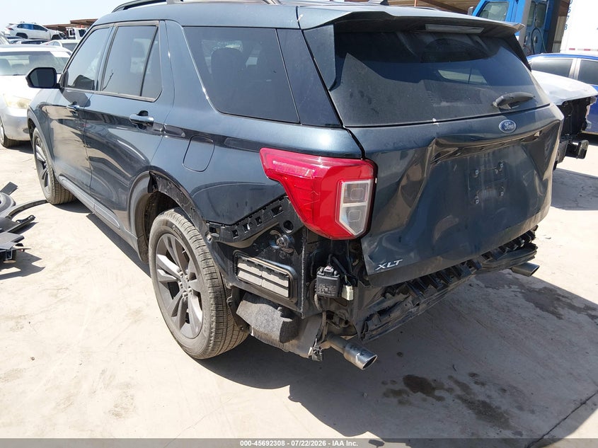 Vin: 1fmsk7dh7rga53970, lot: 46190936, ford explorer xlt 20243