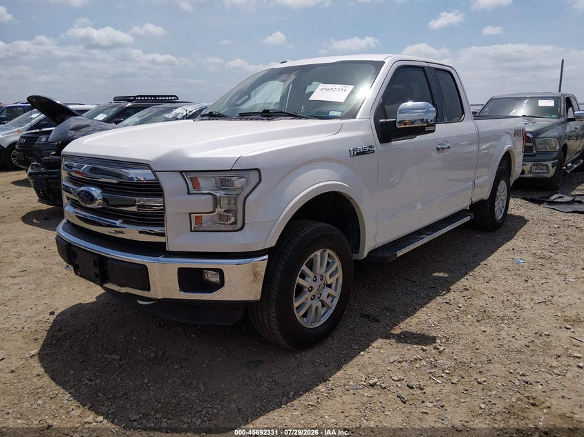 Vin: 1ftfx1ef6gke42398, lot: 46190959, ford f-150 lariat 20162