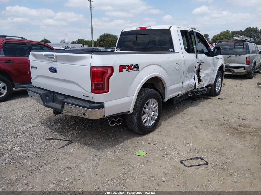Vin: 1ftfx1ef6gke42398, lot: 46190959, ford f-150 lariat 20164