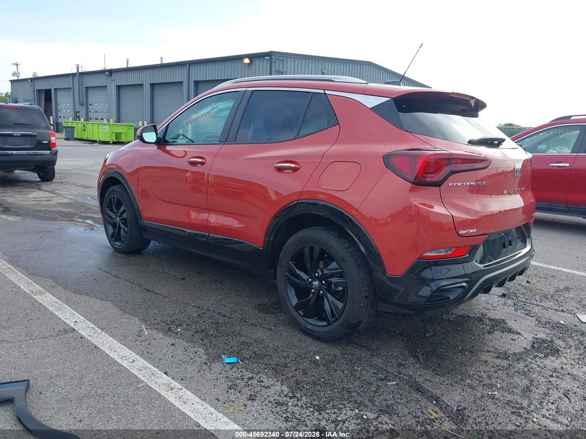 Vin: kl4amdsl7rb170570, lot: 46190968, buick encore gx sport touring fwd 20243