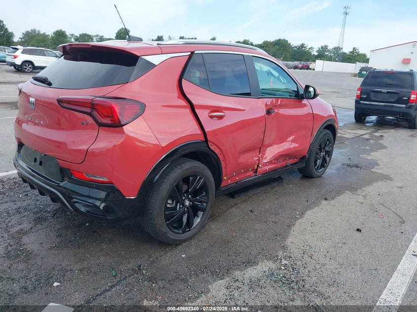 Vin: kl4amdsl7rb170570, lot: 46190968, buick encore gx sport touring fwd 20244