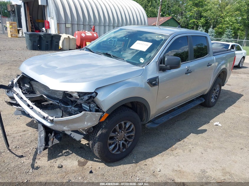 Vin: 1fter4fh2nld45536, lot: 46190976, ford ranger xlt 20222