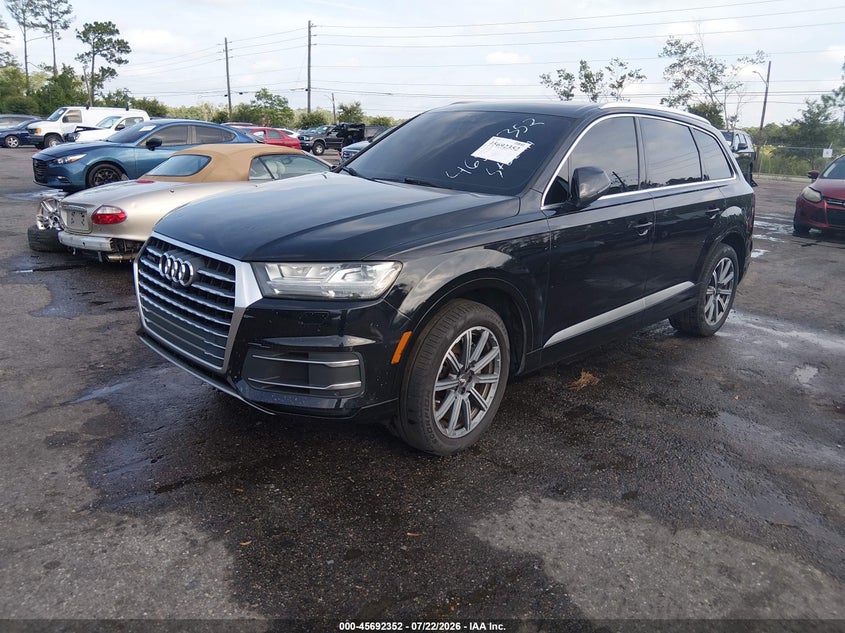 Vin: wa1lhaf72hd046928, lot: 46190980, audi q7 2.0t premium 20172