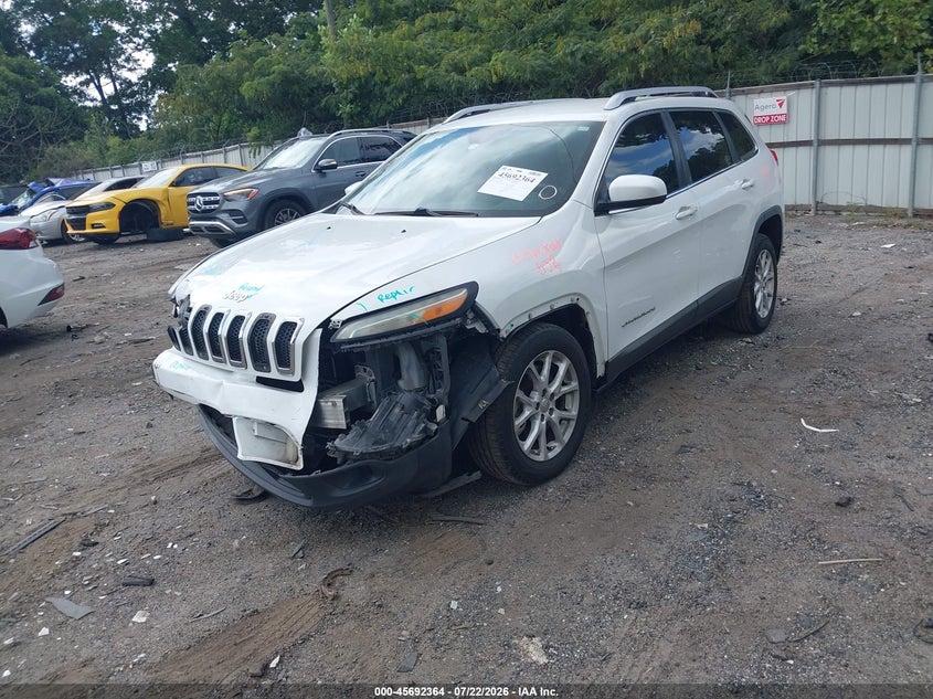 2015 Jeep Cherokee, Удар спереду, IAAI, VIN 1C4PJLCB5FW770999 — фото 2