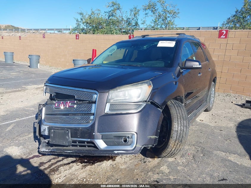 2015 GMC Acadia, Right Front, IAAI, VIN 1GKKRTKD8FJ357403 — photo 2
