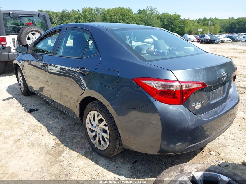 Vin: 2t1burhe7kc152447, lot: 46190996, toyota corolla le 20193