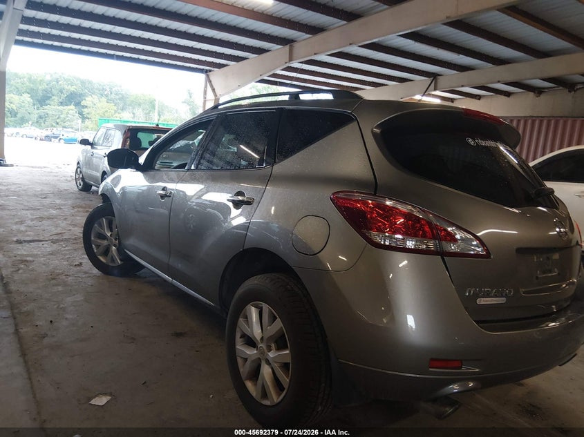 Vin: jn8az1mu3cw103920, lot: 46191007, nissan murano sl 20123