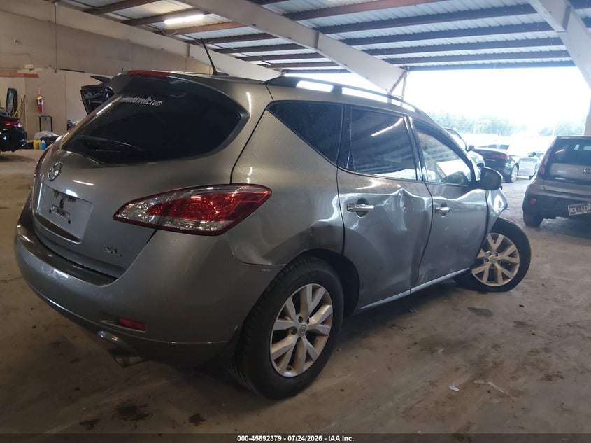 Vin: jn8az1mu3cw103920, lot: 46191007, nissan murano sl 20124