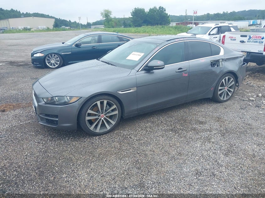 Vin: sajae4fn8jcp30725, lot: 46191012, jaguar xe 20d prestige 20182