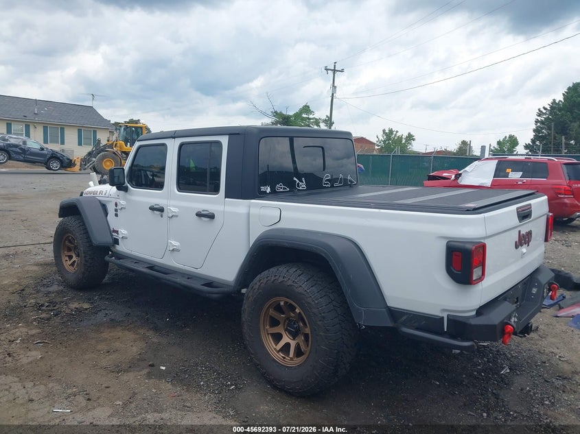 Vin: 1c6jjtbg2nl167048, lot: 46191021, jeep gladiator rubicon 4x4 20223