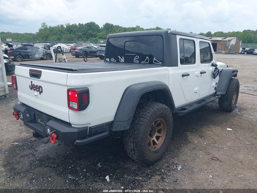 Vin: 1c6jjtbg2nl167048, lot: 46191021, jeep gladiator rubicon 4x4 20224