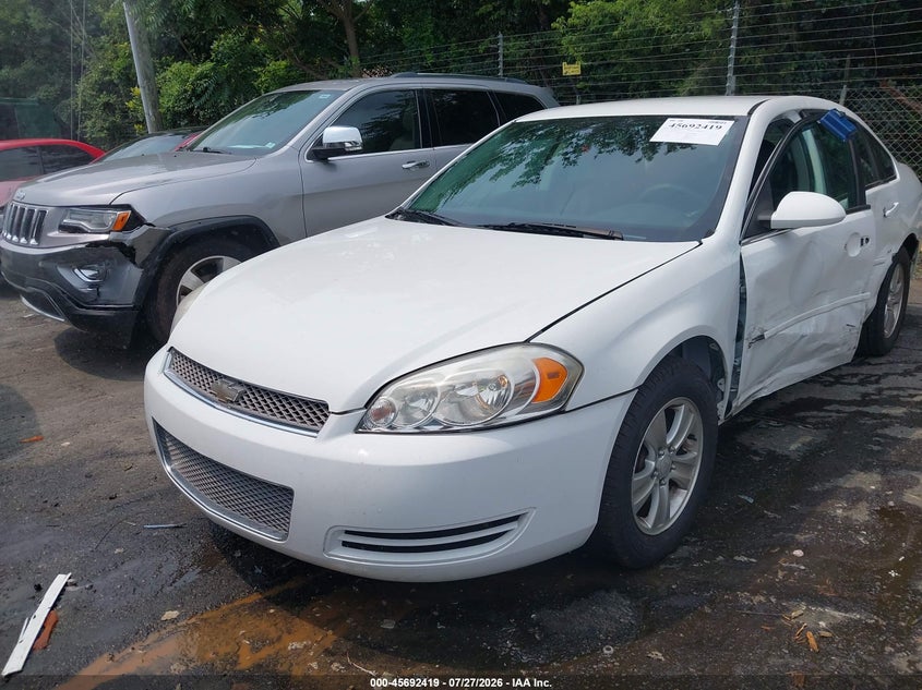 Vin: 2g1wa5e30g1110187, lot: 46191046, chevrolet impala limited ls 20162