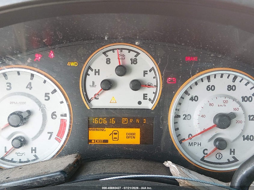 2008 Nissan Titan Le/Pro-4X/Se VIN: 1N6BA06C48N347494 Lot: 45692427
