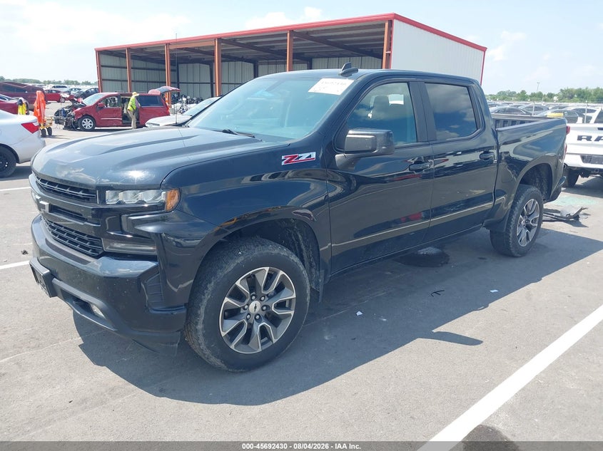 Vin: 1gcuyeed1lz115662, lot: 46191058, chevrolet silverado 1500 4wd  short bed rst 20202