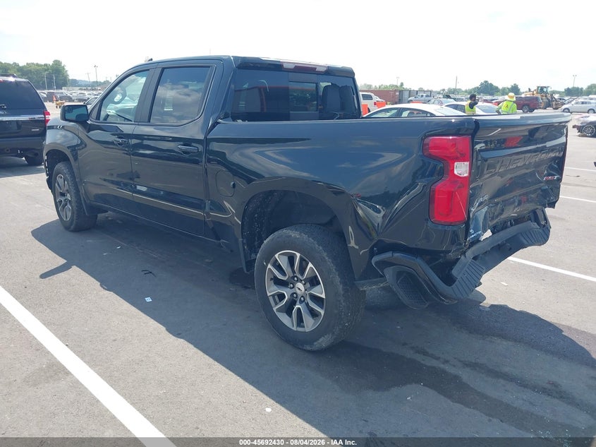 Vin: 1gcuyeed1lz115662, lot: 46191058, chevrolet silverado 1500 4wd  short bed rst 20203