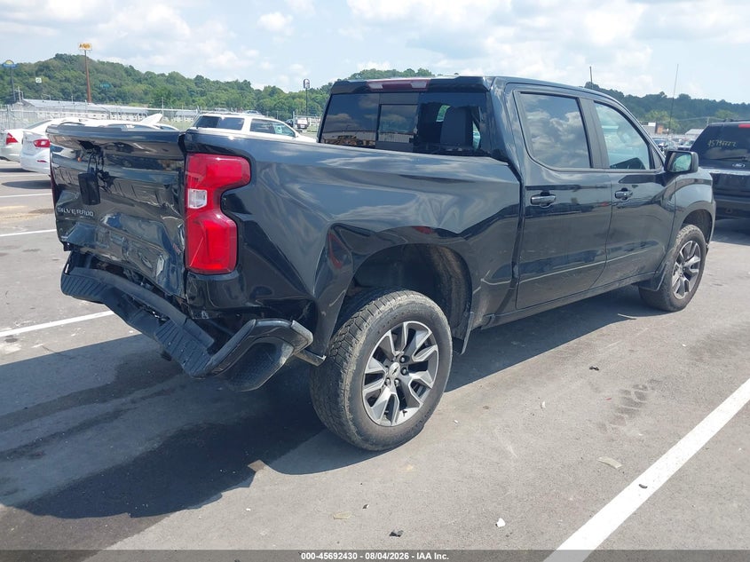 Vin: 1gcuyeed1lz115662, lot: 46191058, chevrolet silverado 1500 4wd  short bed rst 20204