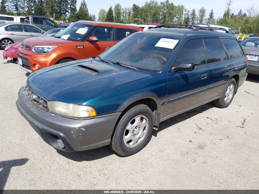 1997 Subaru Legacy, Unknown, IAAI, VIN 4S3BG685XV7623602 — photo 2