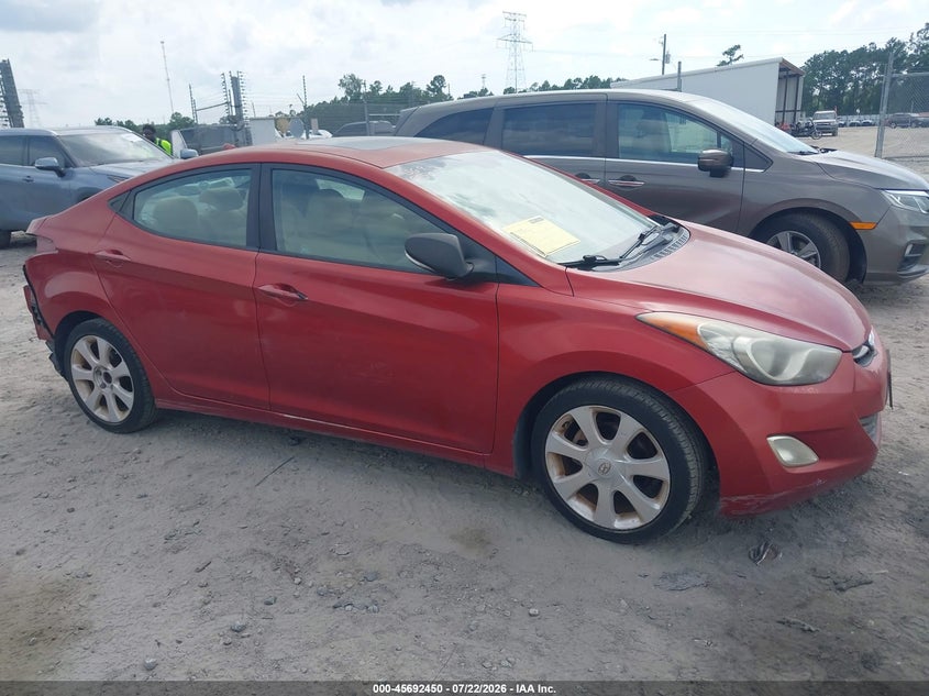 HYUNDAI ELANTRA 2012 VIN KMHDH4AE2CU243328