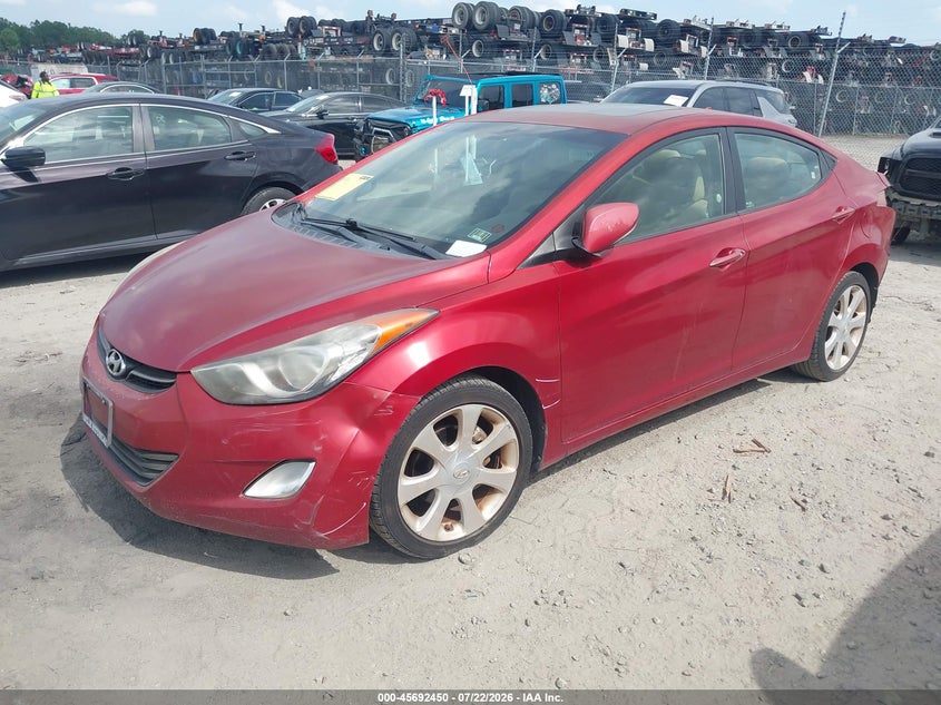 HYUNDAI ELANTRA 2012 VIN KMHDH4AE2CU243328