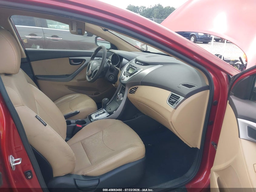 HYUNDAI ELANTRA 2012 VIN KMHDH4AE2CU243328