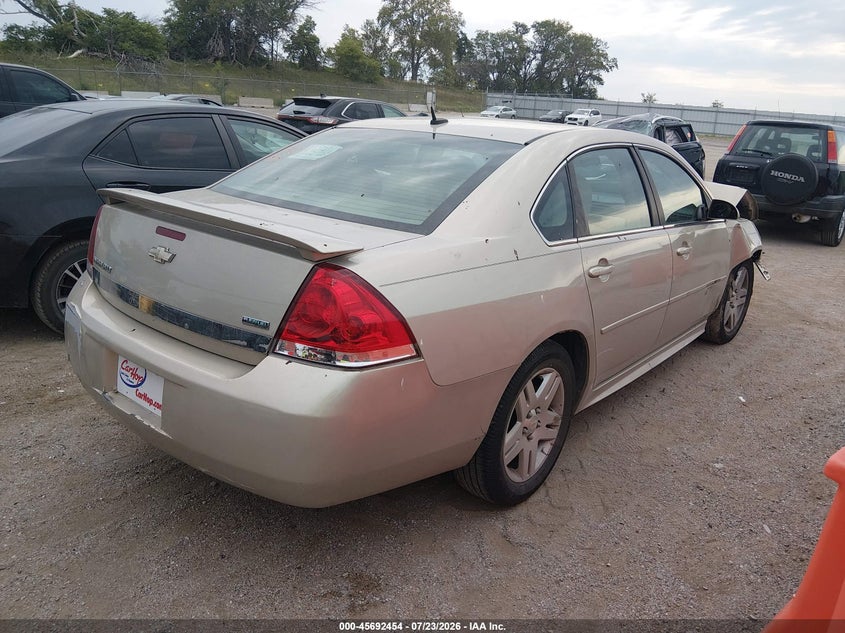 Vin: 2g1wg5ek0b1286364, lot: 46191082, chevrolet impala lt 20114