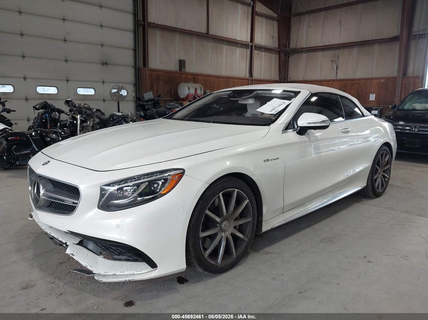 Vin: wddxk7jb2ha025527, lot: 46191089, mercedes-benz amg s 63 4matic 20172