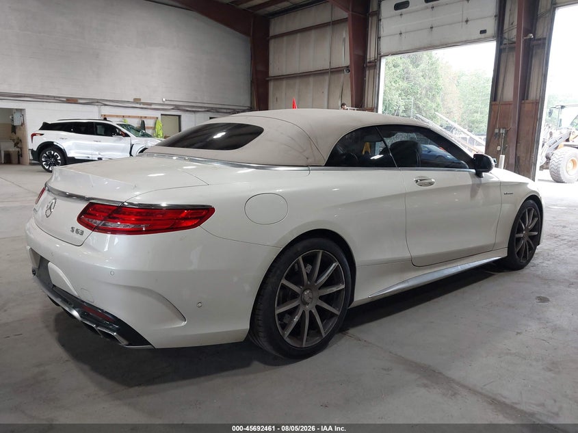 Vin: wddxk7jb2ha025527, lot: 46191089, mercedes-benz amg s 63 4matic 20174