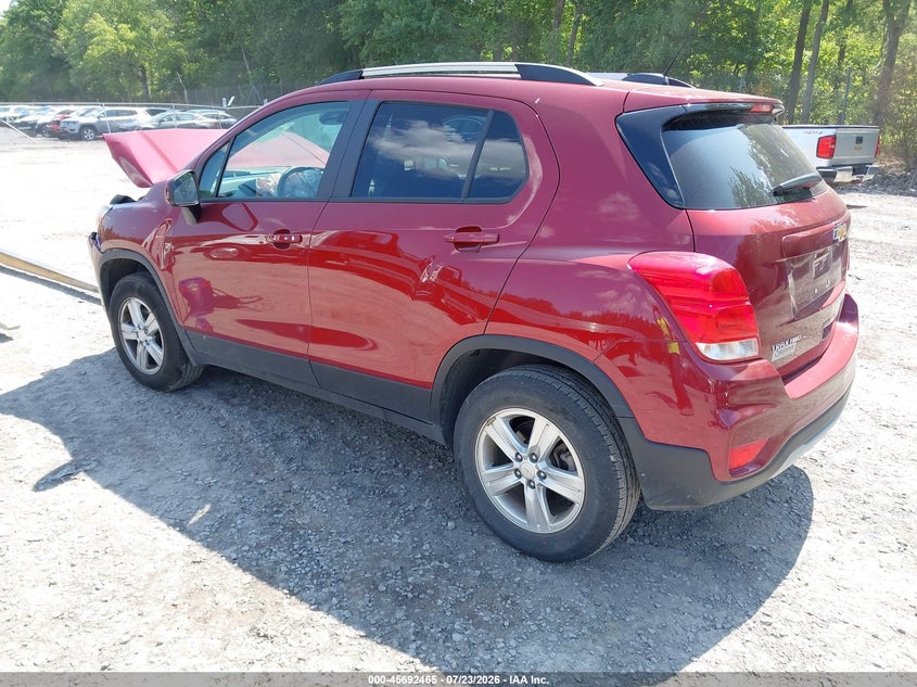 Vin: kl7cjpsm1nb528772, lot: 46191093, chevrolet trax awd lt 20223