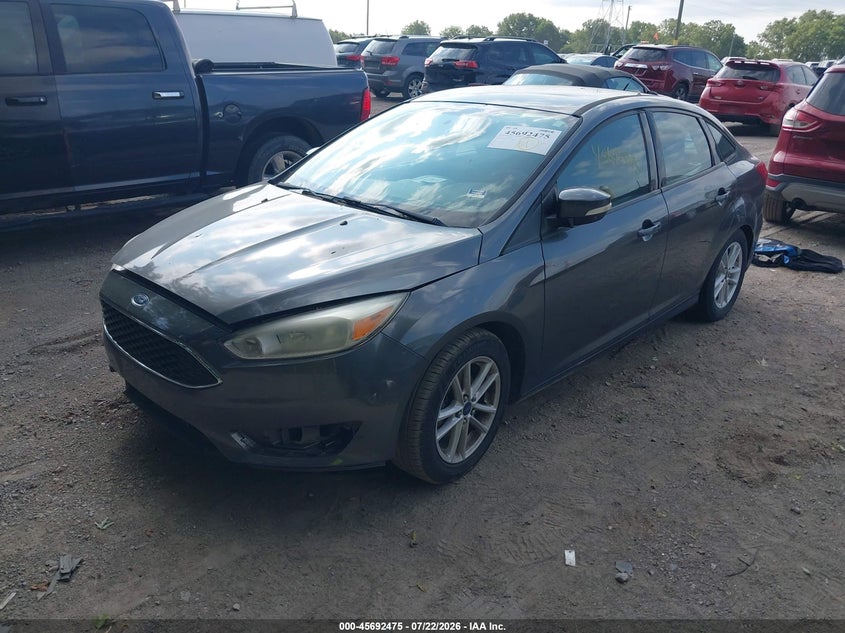 Vin: 1fadp3f25fl307684, lot: 46191103, ford focus se 20152