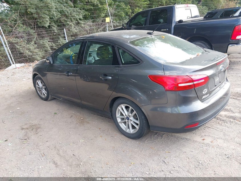 Vin: 1fadp3f25fl307684, lot: 46191103, ford focus se 20153