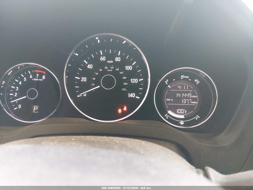 2016 HONDA HR-V auction photo 7