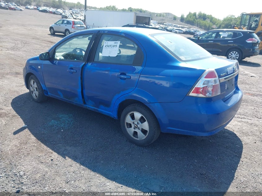 2007 CHEVROLET AVEO auction photo 3