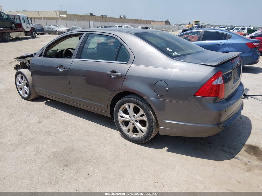 Vin: 3fahp0ha3cr294578, lot: 46191127, ford fusion se 20123