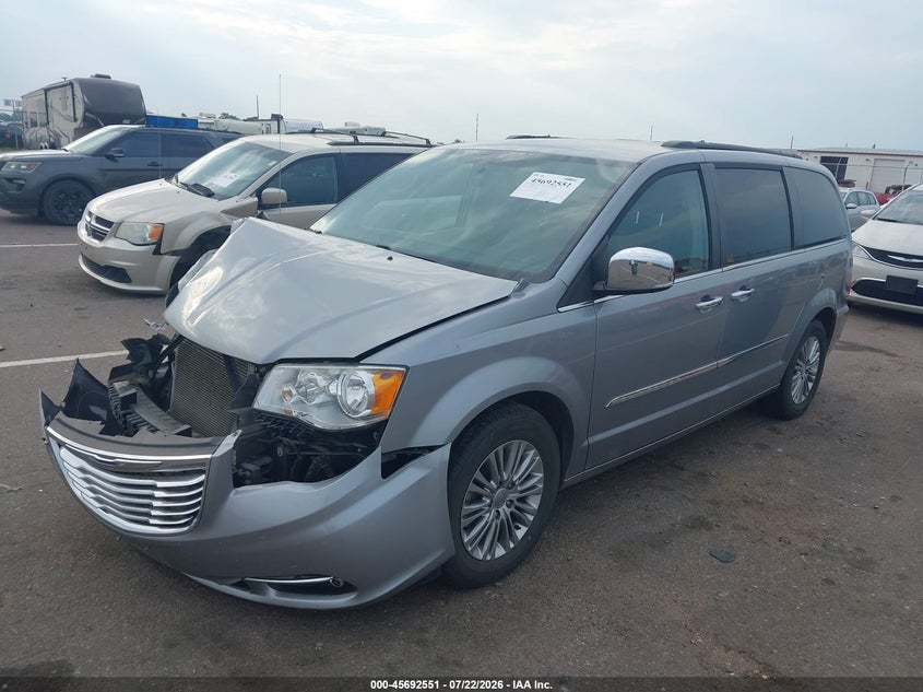 Vin: 2c4rc1cgxfr506463, lot: 46191180, chrysler town & country touring-l 20152