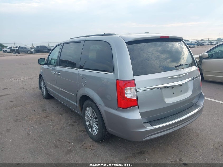 Vin: 2c4rc1cgxfr506463, lot: 46191180, chrysler town & country touring-l 20153