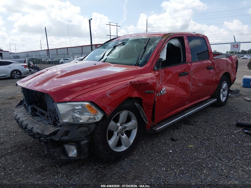 Vin: 1c6rr6kt1es172712, lot: 46191183, ram 1500 express 20142