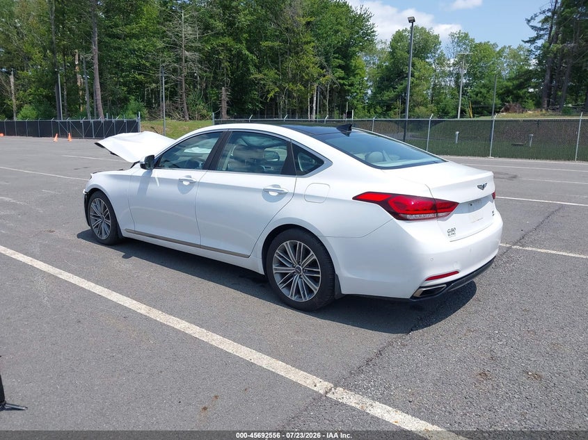 Vin: kmhgn4je9ju227002, lot: 46191184, genesis g80 3.8 20183