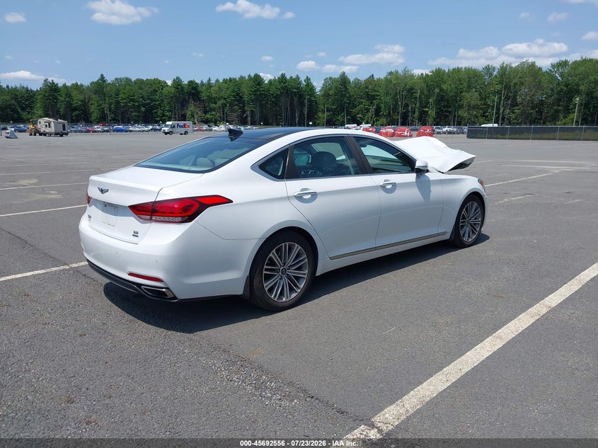 Vin: kmhgn4je9ju227002, lot: 46191184, genesis g80 3.8 20184